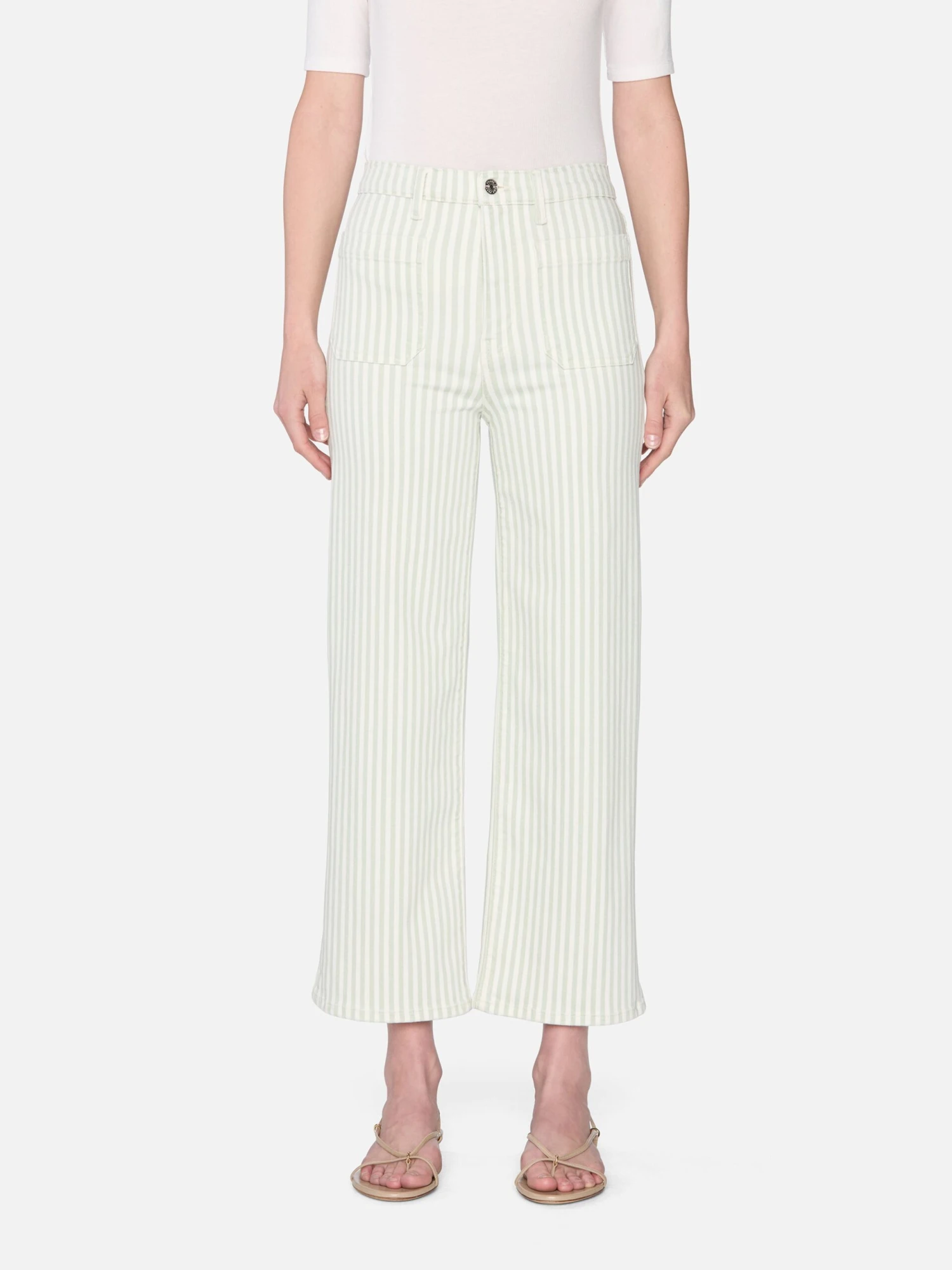 The Anchor Pant -- Seamist Stripe 2 The Anchor Pant -- Seamist Stripe - Image 2