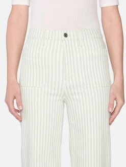 The Anchor Pant -- Seamist Stripe 7 The Anchor Pant -- Seamist Stripe -Frame Sale Store 2011238P SEAM 02784