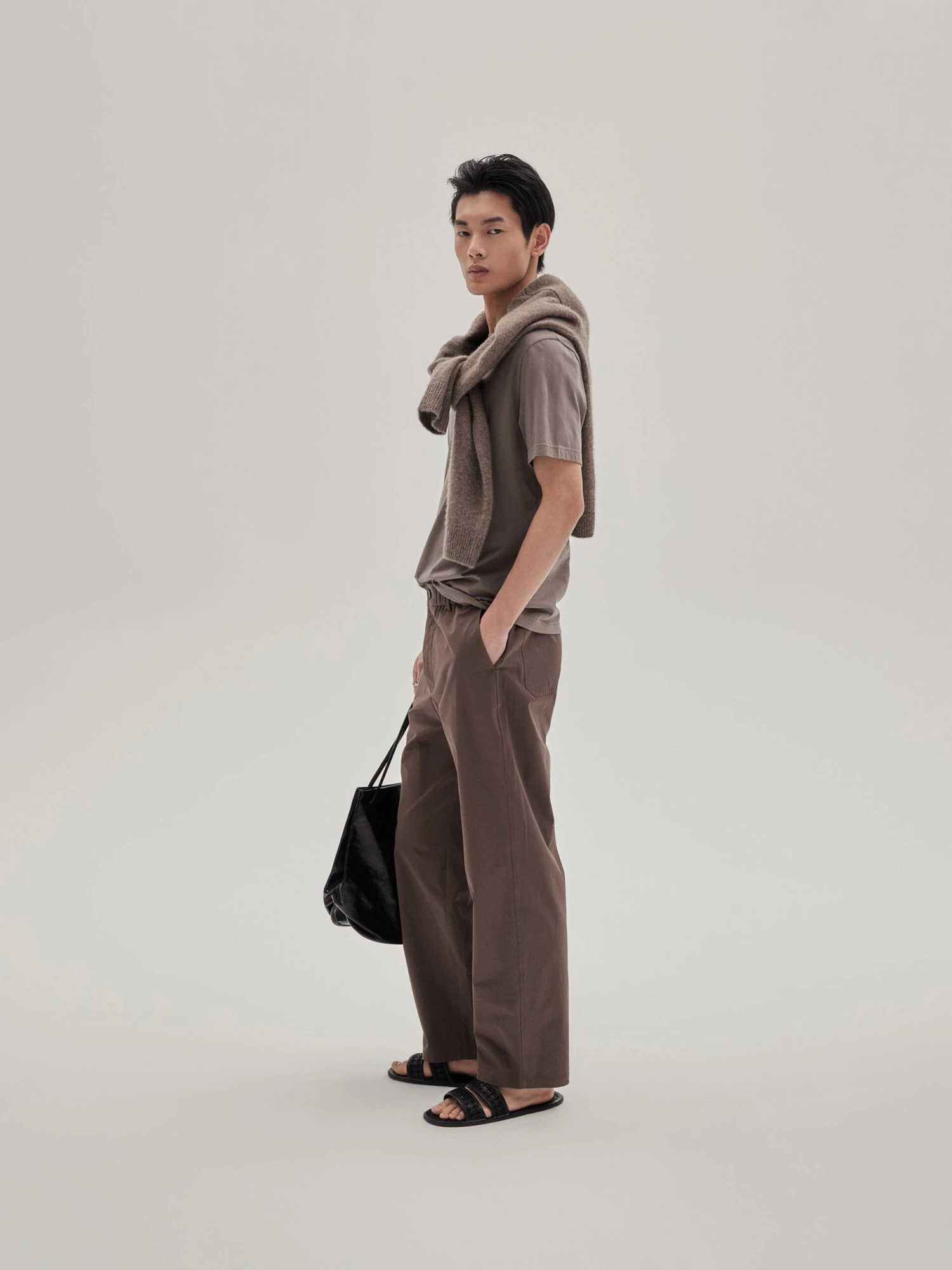 Easy Trousers -- Dark Brown 2 Easy Trousers -- Dark Brown - Image 2