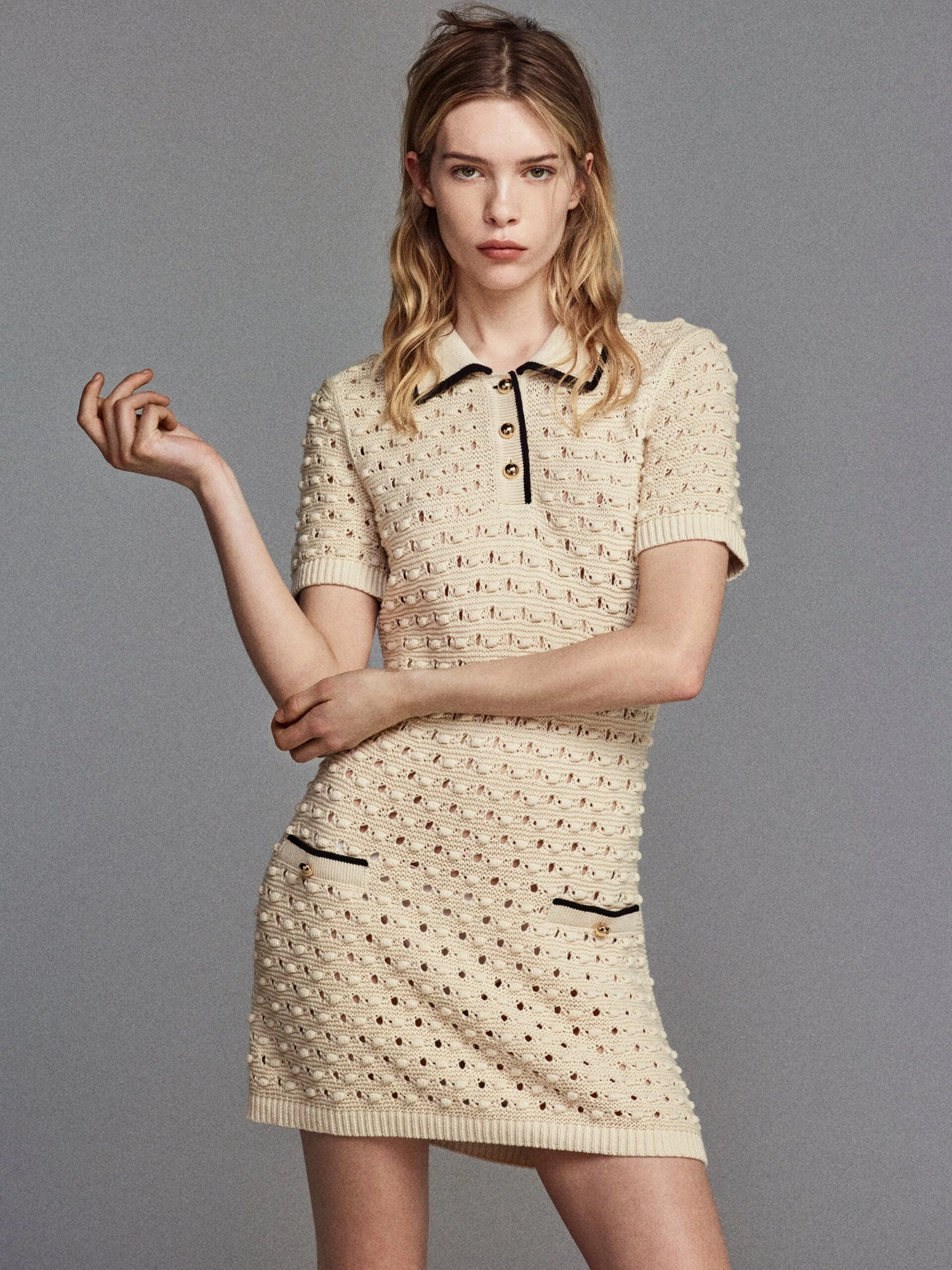 The Bauble Dress -- Cream - Image 2