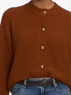 The Femme Cardi -- Rust -Frame Sale Store 3001814 LOVR WF25KSW041 RUST 8102