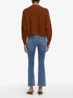 The Femme Cardi -- Rust -Frame Sale Store 3001814 LOVR WF25KSW041 RUST 8163 29887ccf 21fe 40f5 948b 2e970aa31e28