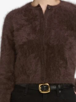 The Teddy Cardi -- Coffee -Frame Sale Store 3004893 BLK WF25KSW046 CFFE WF25ABT008 ELK 8203