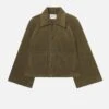 The Corduroy Swing Jacket -- Artichoke