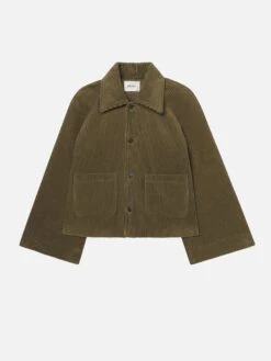 The Corduroy Swing Jacket -- Artichoke