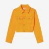 The Tailored Denim Jacket -- Marigold