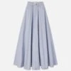 The Denim Ball Skirt -- Celeste