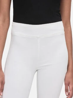 The Jetset Crop Mini Boot -- White -Frame Sale Store JSCMB632 WHT 6201