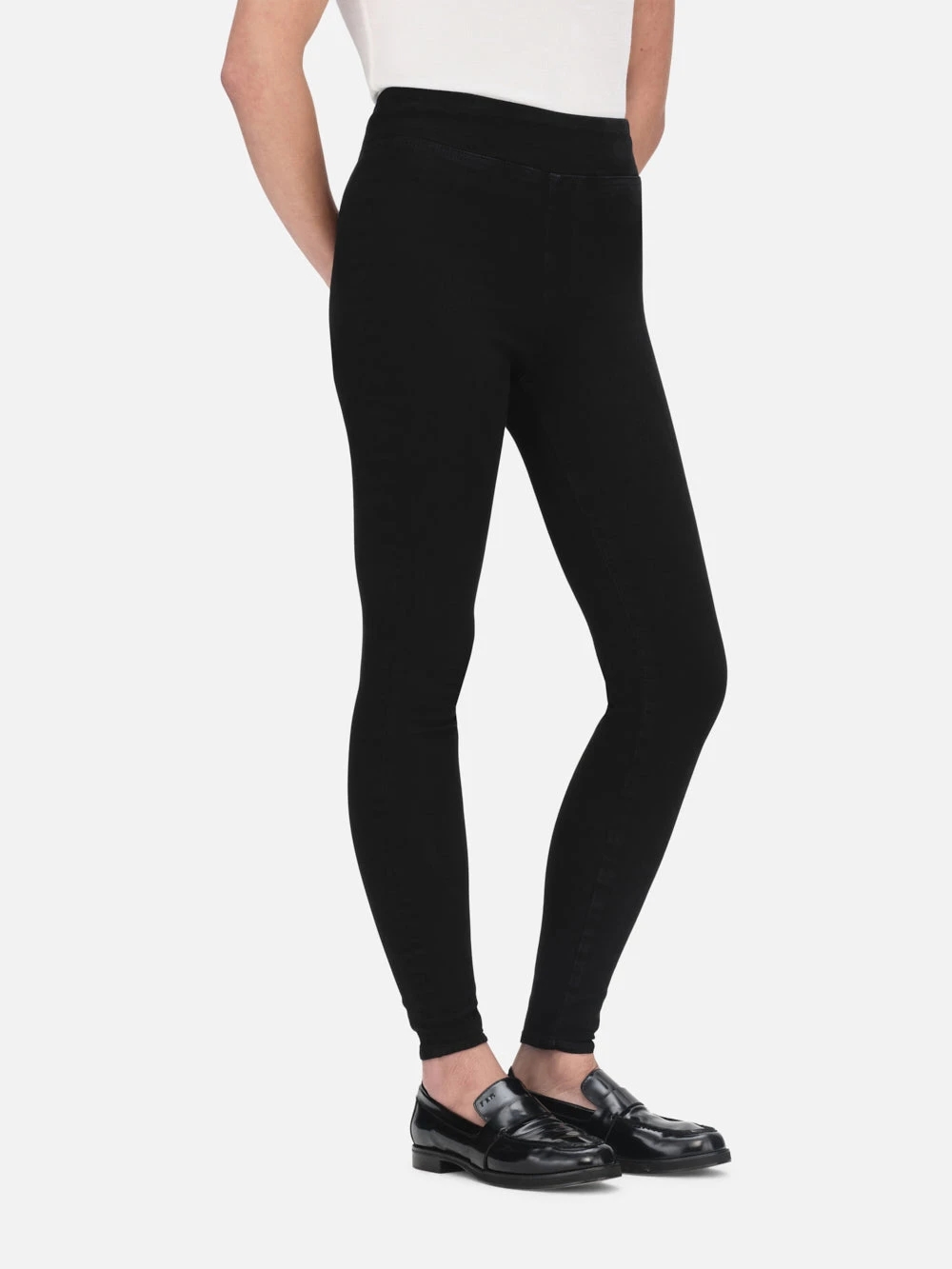 The Jetset Skinny Crop -- Sheen Noir 7 The Jetset Skinny Crop -- Sheen Noir - Image 7