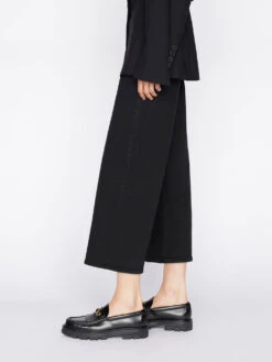 The Jetset Wide Crop -- Sheen Noir -Frame Sale Store JWC631 SHEEN NOIR 1701