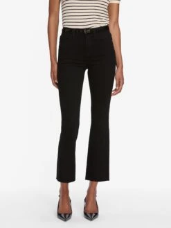 Le Crop Mini Boot -- Noir Raw After -Frame Sale Store LCMBRA403Z NRRA 2471