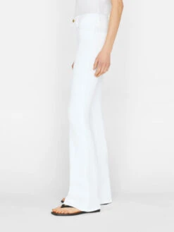 Le High Flare -- Blanc -Frame Sale Store LHF790 BLANC FRSU23EC II WOMENS DAY 02 1168HR