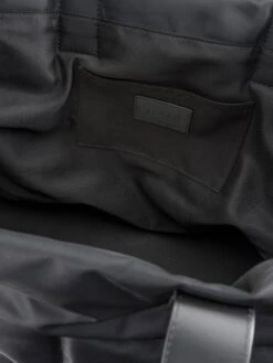 Nylon Quilted Plaque Tote -- Noir 7 Nylon Quilted Plaque Tote -- Noir -Frame Sale Store LMAX0019 NOIR 3