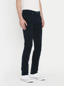 L'Homme Slim Twill -- Garage Navy 8 L'Homme Slim Twill -- Garage Navy -Frame Sale Store LMH445 GNVY LUCA 0211LR