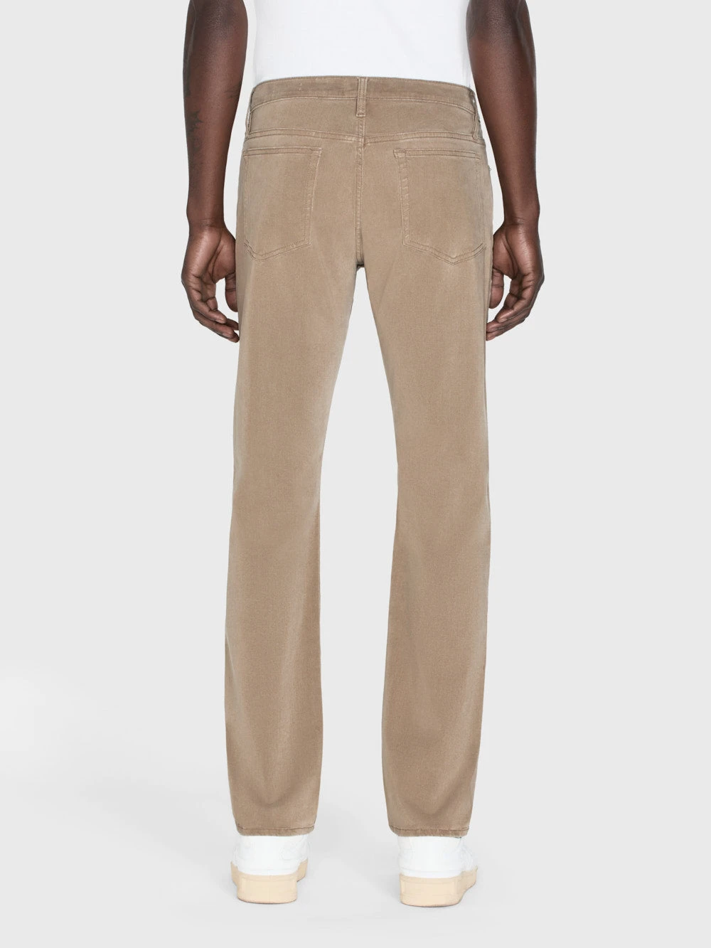 L'Homme Slim Brushed Twill -- Dark Khaki 5 L'Homme Slim Brushed Twill -- Dark Khaki - Image 5