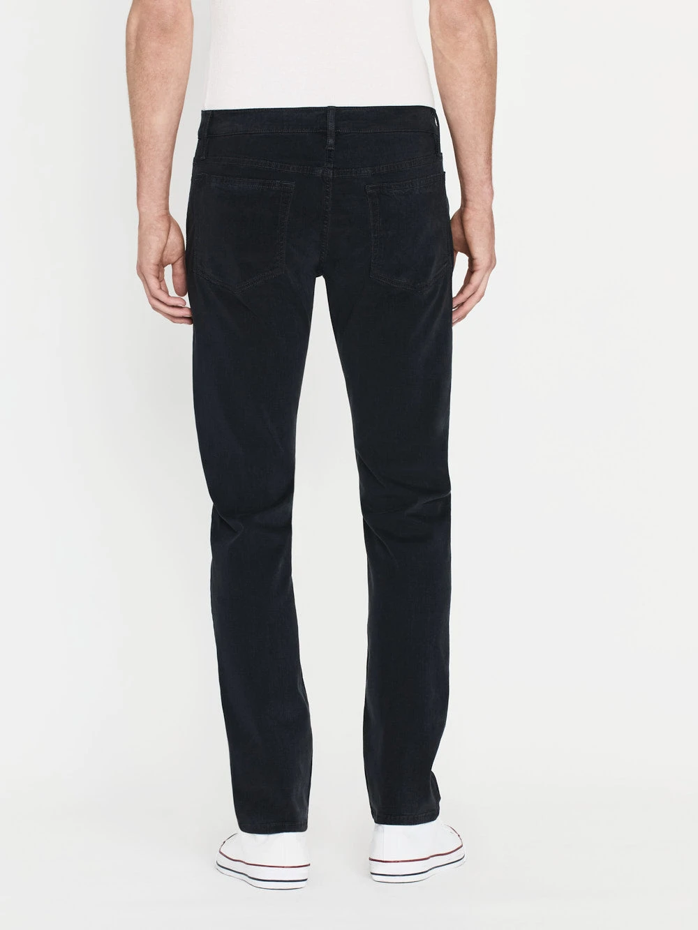 L'Homme Slim Brushed Twill -- Navy 5 L'Homme Slim Brushed Twill -- Navy - Image 5