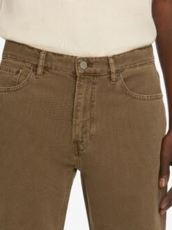 The Straight Jean -- Antique Latte Brown -Frame Sale Store LMSST601 ANLB 0247