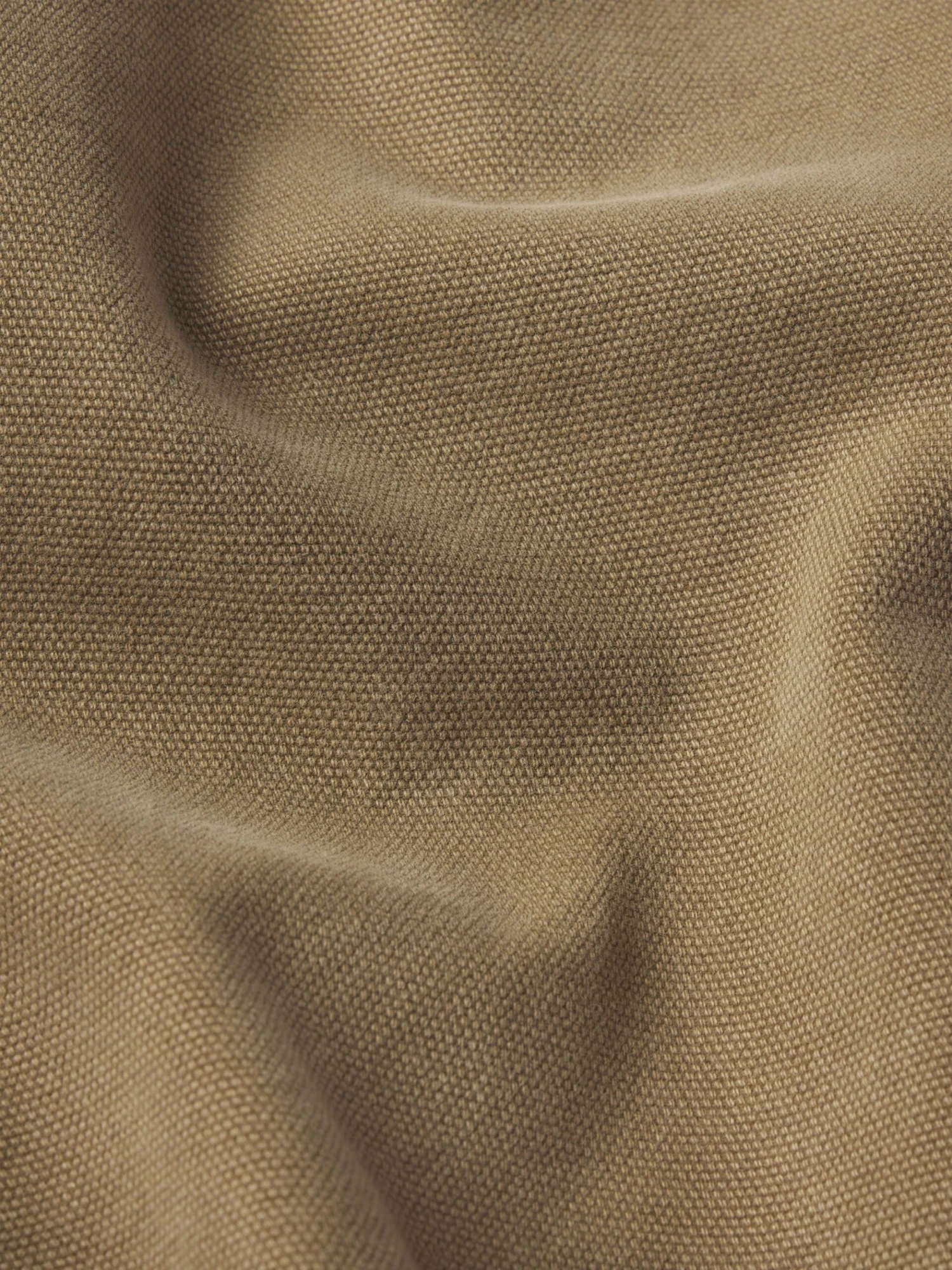 Relaxed Short Raw Hem -- Light Brown 2 Relaxed Short Raw Hem -- Light Brown - Image 2