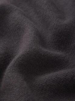 Cashmere Crewneck Sweater -- Dark Grey -Frame Sale Store LMSW0156 DKGR FABRIC DET