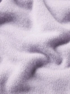 Cashmere Crewneck Sweater -- Old Lavender -Frame Sale Store LMSW0156 OLLV FABRICDETAIL
