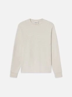 Duo Fold Long Sleeve Crew -- Oatmeal Heather