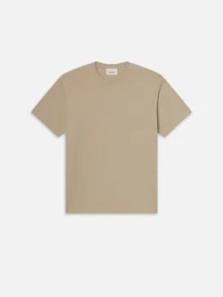 Duo Fold Tee -- Light Beige