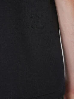 Duo Fold Tee -- Noir 11 Duo Fold Tee -- Noir -Frame Sale Store LMTS0435 NOIR 0042