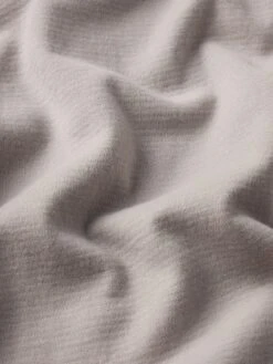 Duo Fold Tee -- Storm Grey -Frame Sale Store LMTS0435 SMGY FABRICDETAIL