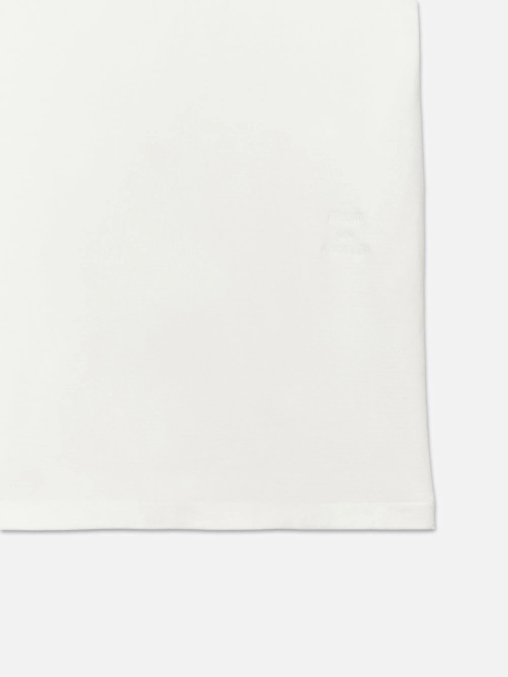 Duo Fold Tee -- White 2 Duo Fold Tee -- White - Image 2