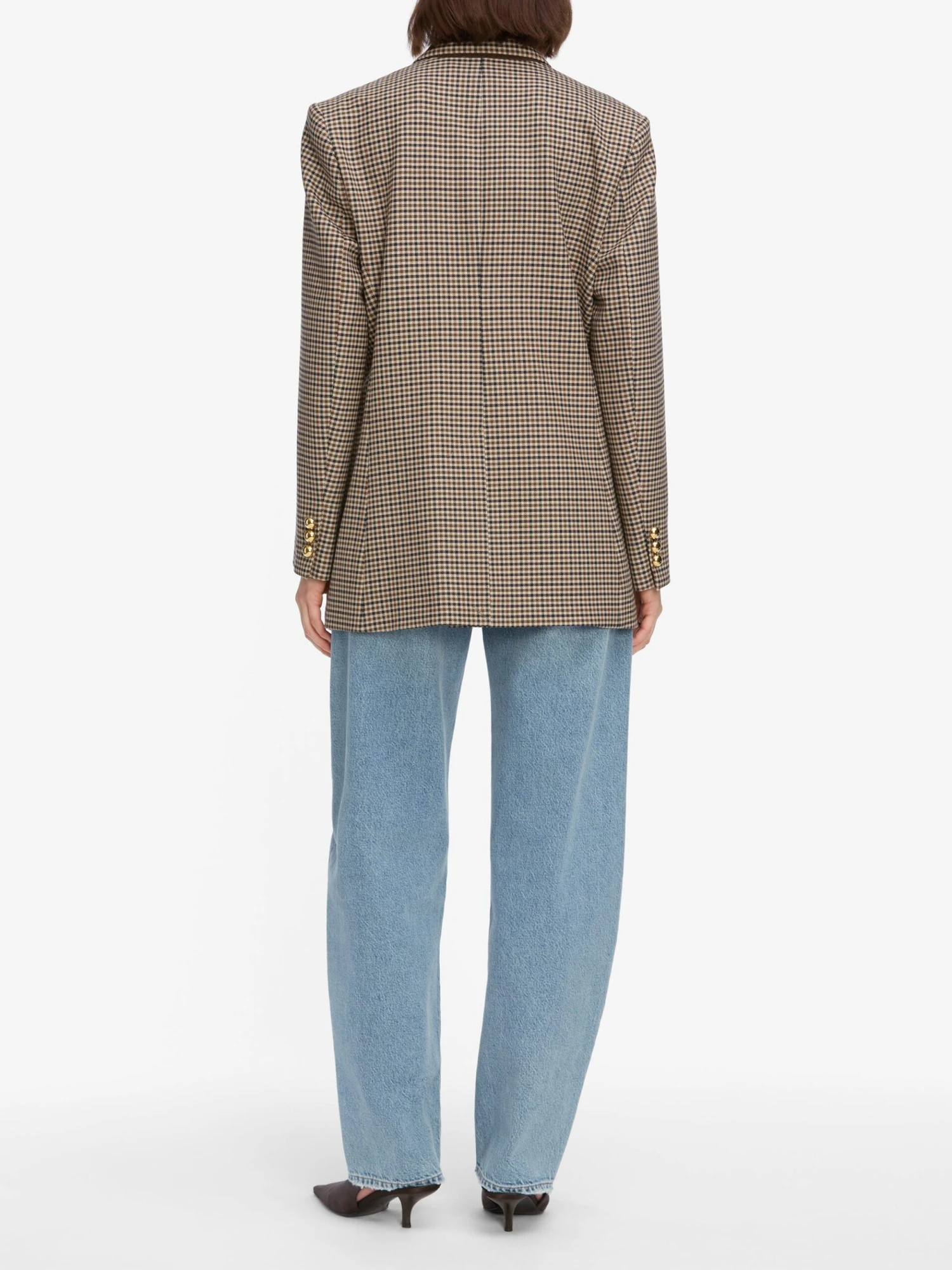 The Houndstooth Blazer -- Navy Multi 5 The Houndstooth Blazer -- Navy Multi - Image 5