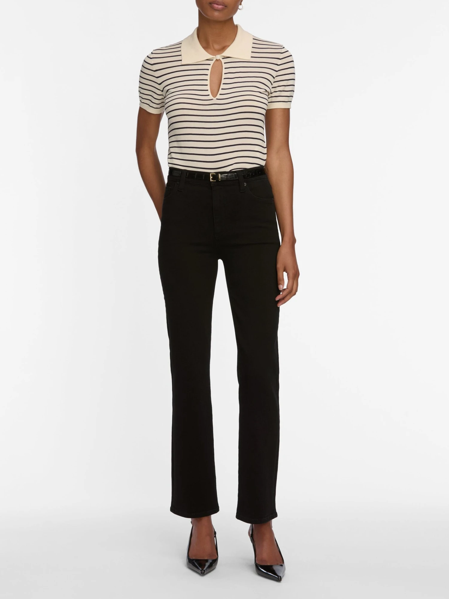 Le Sleek Straight -- Black 2 Le Sleek Straight -- Black - Image 2