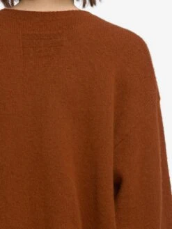 The Cashmere Brushed Sweater -- Rust 10 The Cashmere Brushed Sweater -- Rust -Frame Sale Store LSP814 RINS WF25KSW020 RUST 8472