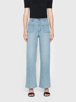 Le Slim Palazzo Bardot Pocket -- Wilson Clean -Frame Sale Store LSPBP291 WLSC 4574