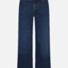 Le Slim Palazzo Crop -- Keepsake Raw Fray