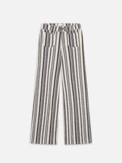 Le Slim Palazzo Modernist Pocket -- Navy Stripe