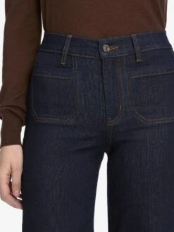 Le Slim Palazzo Long Modernist Pocket -- Rinse -Frame Sale Store LSPIPL814 RINS 8818