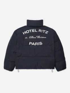 Ritz Women's Puffer -- Navy -Frame Sale Store LWOT0898 NAVY BACK 1142