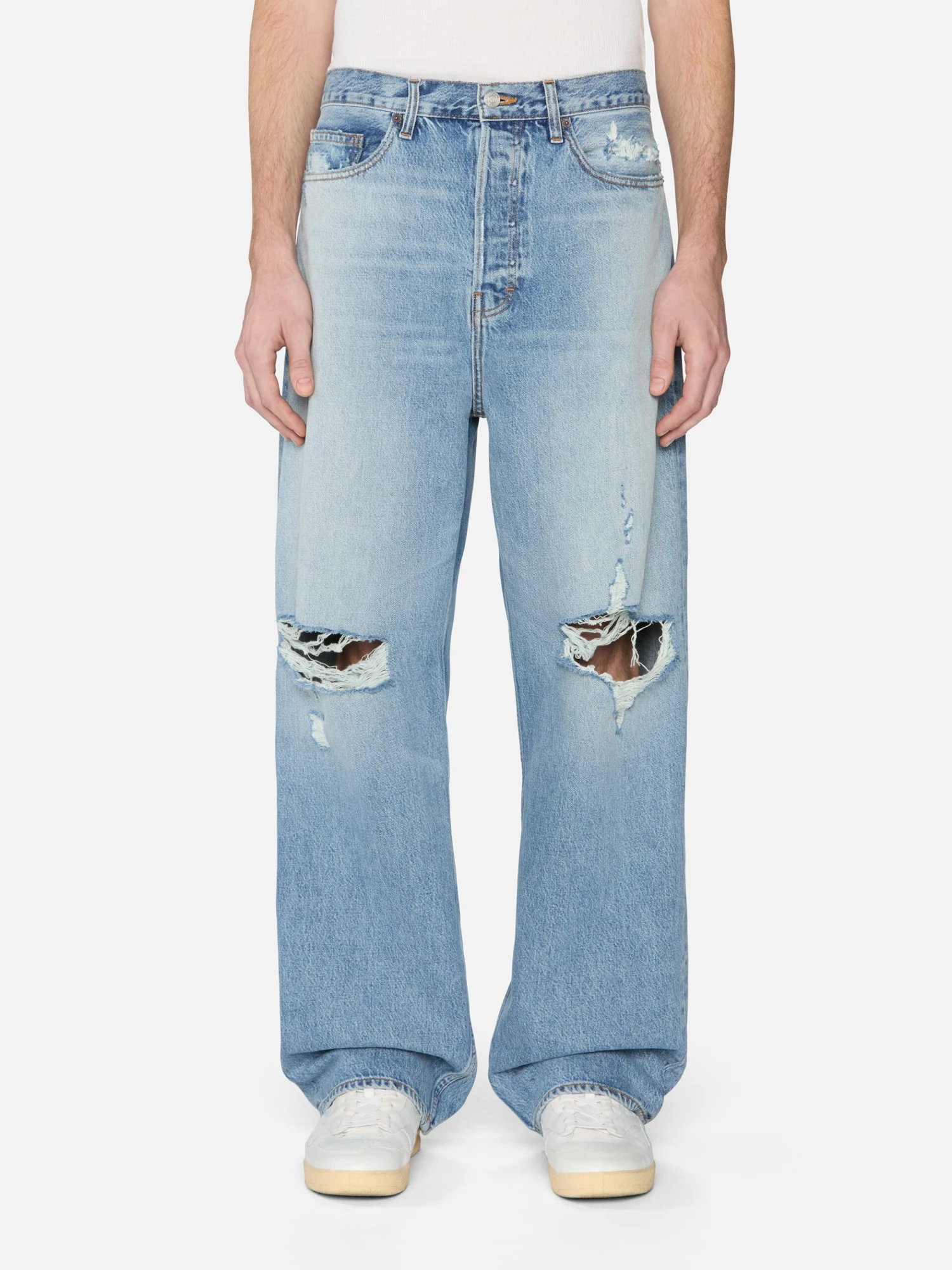 Baggy Jean -- Effortless Destructed 2 Baggy Jean -- Effortless Destructed - Image 2
