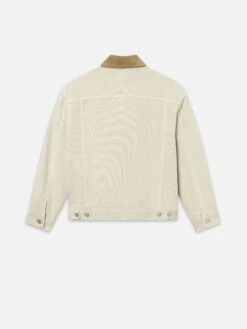 Canvas Utility Jacket -- Beach Sand -Frame Sale Store M005WJA601 BCHS B