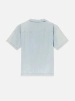 Short Sleeve Camp Collar Shirt -- Harbor City -Frame Sale Store M029DWT316 HRBC B