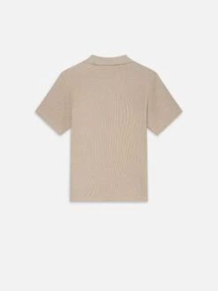 Jacquard Polo -- Summer Beige -Frame Sale Store ME24JSH005 SUBE B