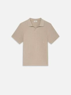 Jacquard Polo -- Summer Beige