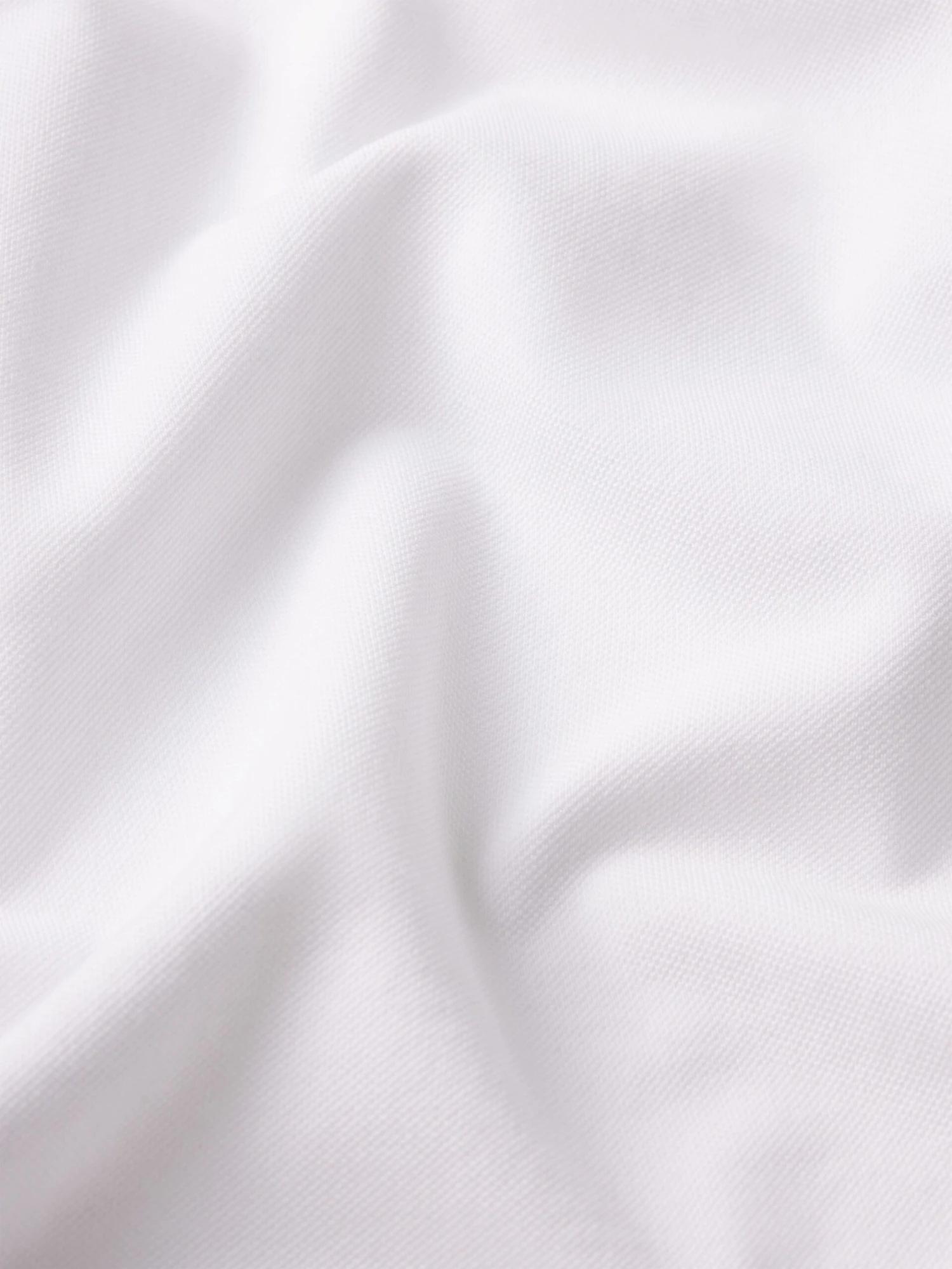 Light Pique Polo -- White 3 Light Pique Polo -- White - Image 3