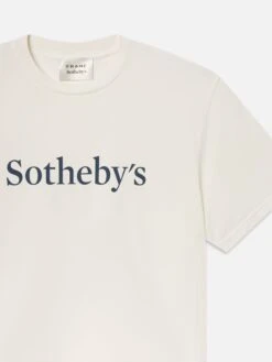 Sotheby's Unisex Classic Tee -- White -Frame Sale Store ME25JTE017 WHT DET