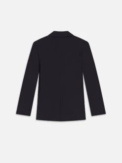 Unlined Wool Blazer -- Dark Navy -Frame Sale Store ME25WBZ008 DKNV B