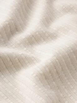 Jacquard Cotton Short Sleeve Shirt -- White Sand 7 Jacquard Cotton Short Sleeve Shirt -- White Sand -Frame Sale Store ME25WSH008 WTSD FABRICDETAIL