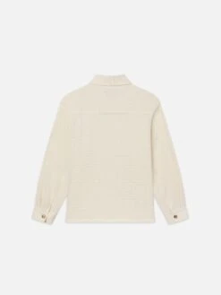 Textured Shirt Jacket -- Off White -Frame Sale Store MF24WJA011 OFFW B