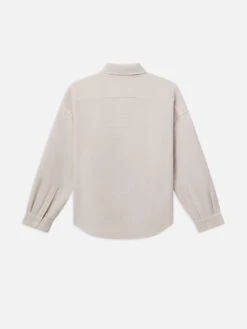 Waffle Textured Shirt -- Off White -Frame Sale Store MF24WSH008 OFFW B