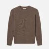 Yak Blend Sweater -- Dark Taupe