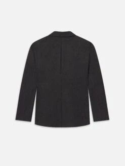 Pinstripe Wool Blazer -- Dark Grey 6 Pinstripe Wool Blazer -- Dark Grey -Frame Sale Store MF25WBZ003 DKGR B